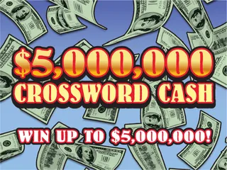$5M CROSSWORD CASH official game artwork