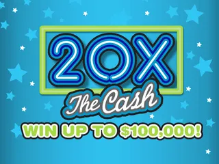 20X THE CASH official game artwork