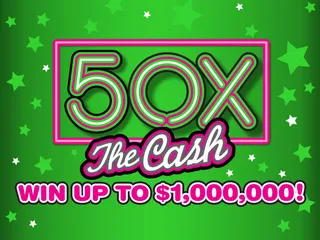50X THE CASH official game artwork