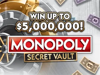 $20 MONOPOLY™ SECRET VAULT official game artwork
