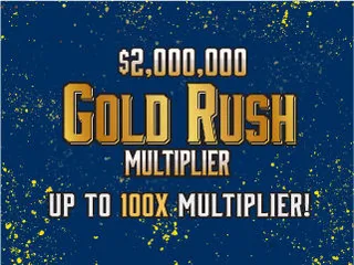 $2MM GOLD RUSH MULTIPLIER official game artwork