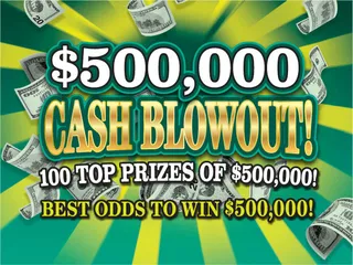 $500,000 CASH BLOWOUT! official game artwork