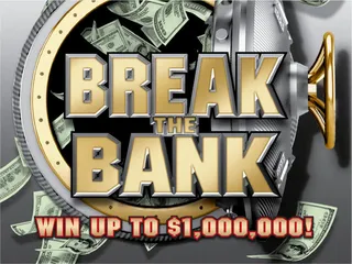 BREAK THE BANK official game artwork