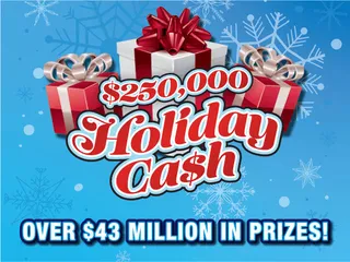 $250,000 HOLIDAY CA$H official game artwork