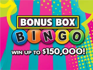 BONUS BOX BINGO official game artwork