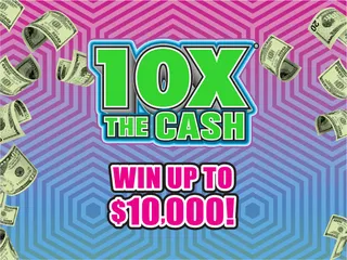 10X THE CASH official game artwork