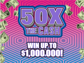 50X THE CASH official game artwork
