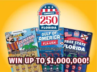 AMERICA 250 FLORIDA official game artwork