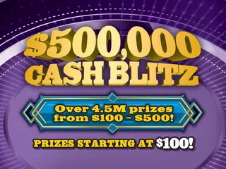 $500,000 CASH BLITZ official game artwork