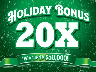 HOLIDAY BONUS 20X official game artwork