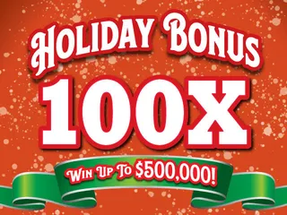 HOLIDAY BONUS 100X official game artwork