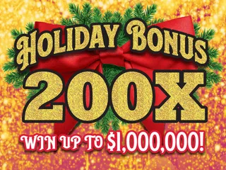HOLIDAY BONUS 200X official game artwork