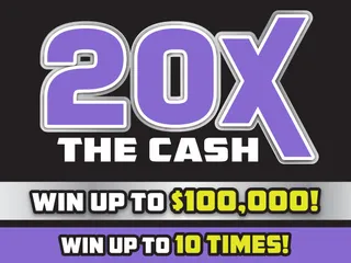 20X THE CASH official game artwork