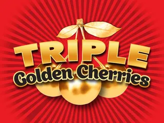 Triple Golden Cherries official game artwork