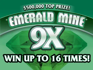 EMERALD MINE 9X official game artwork