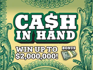 CA$H IN HAND official game artwork